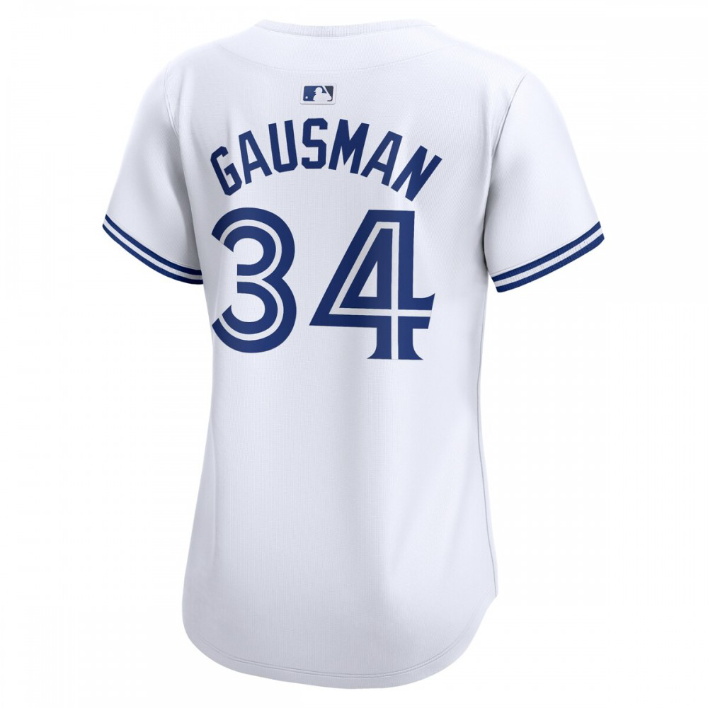 Kevin Gausman Toronto Blue Jays Women's Home Limited Player Jersey - White-Pro Kit Vault | Brand New 26/27 Sports Jerseys
